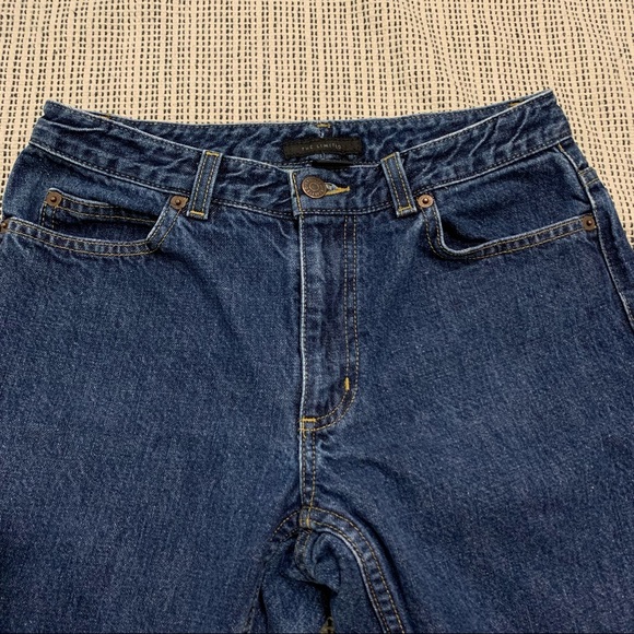 The Limited Dark Wash Cropped Jeans Size 6 - Picture 3 of 4